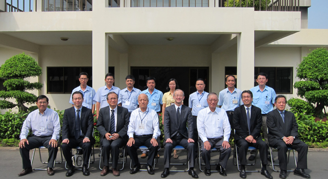 Chủ tịch Toyota Tsusho thăm CFT - Toyotsu President visited CFT